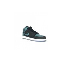 Кроссовки Jordan черно-зеленые
