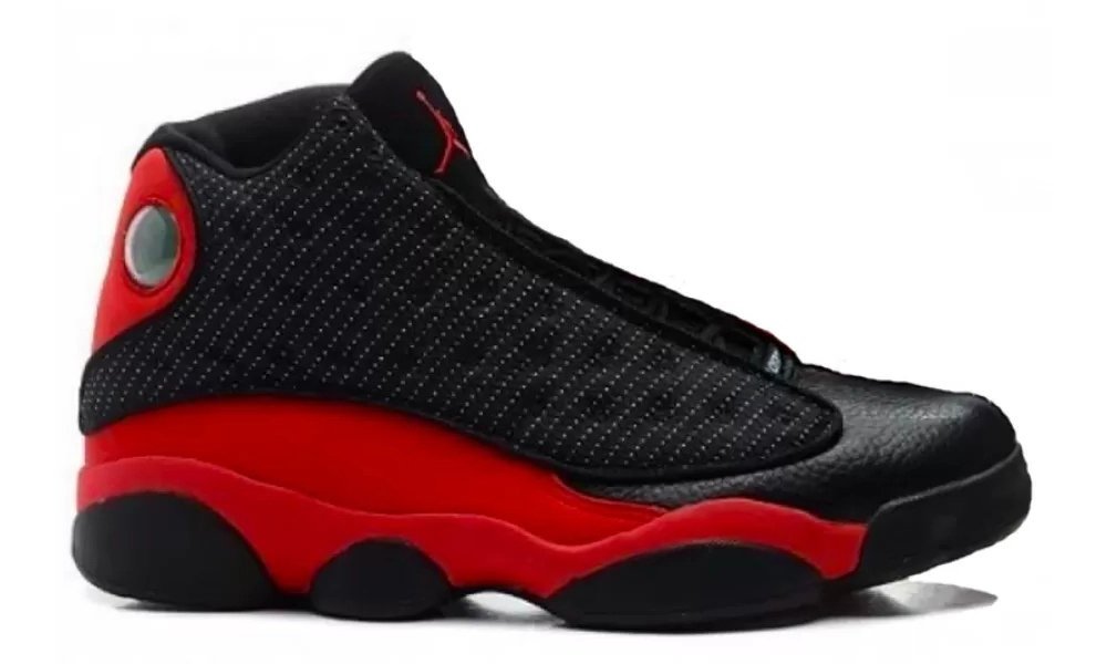 Nike Air Jordan 13 Black Red (Черные с 