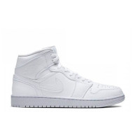 Nike Air Jordan 1 White зимние