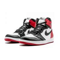 Nike Air Jordan 1 Retro high Black Toe Black/White/Red