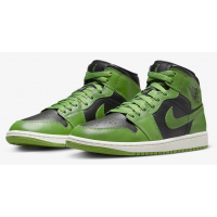 Nike Air Jordan 1 Mid Black Green