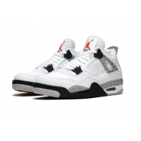 Nike Air Jordan 4 Retro бело-серые