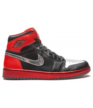 Кроссовки Jordan Air 1 High Lofts черные с красным