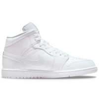 Зимние кроссовки Nike Air Jordan 1 White зимние