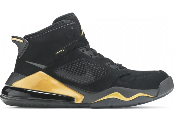 Кроссовки Nike Jordan Mars 270 dmp черные с золотом