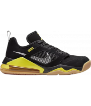 Кроссовки Nike Jordan Mars 270 Low thunder черные с желтым
