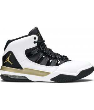 Nike Air Jordan Max Aura 2 white gold белые с золотым