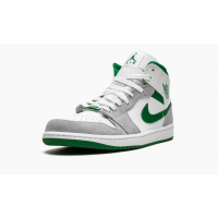 Nike Air Jordan 1 Mid SE Grey Pine Green