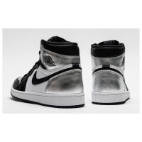 Nike Air Jordan 1 High Retro Og Toe Silver metallic 