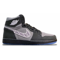 Зимние кроссовки Nike Air Jordan Dior Black Gray зимние
