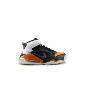 Кроссовки Nike Jordan Mars 270 'shattered Backboard' черно-белые с ораньжевым